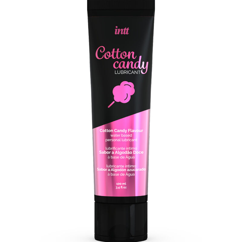 Intt lubricants - lubricante Íntimo base agua delicioso sabor a algodon dulce
