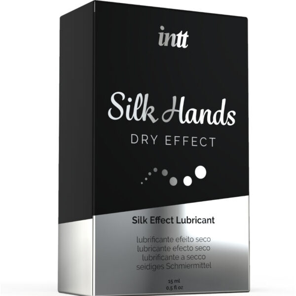 Intt lubricants - silk hands lubricante formula concentrada de silicona 15 ml