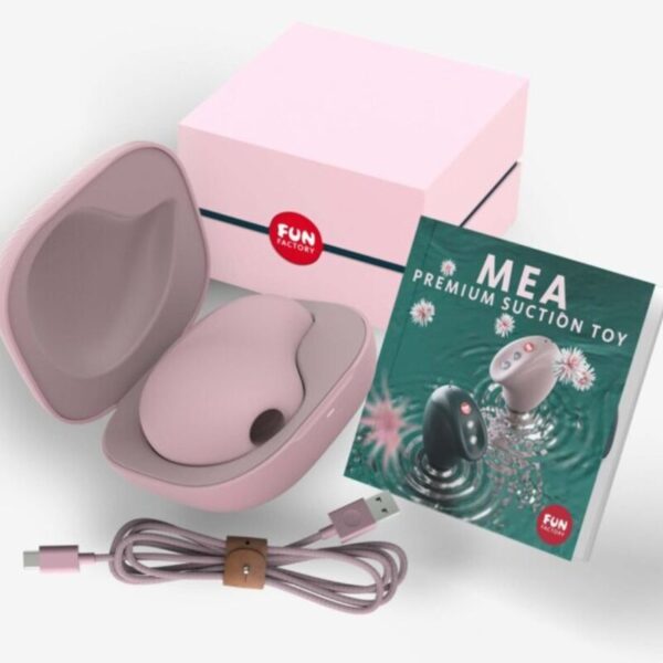 Fun factory - mea succionador de clitoris premium rosa
