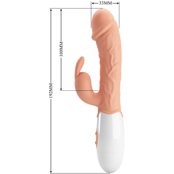 Pretty love - easter bunny vibrador con estimulador