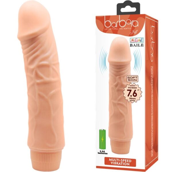 Baile - barbara vibrador realÍstico 20 cm