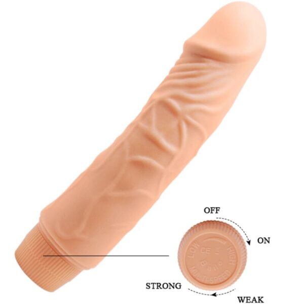 Baile - barbara vibrador realÍstico 20 cm