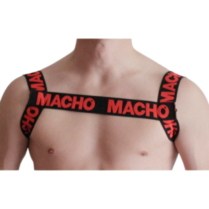 Macho - arnes rojo