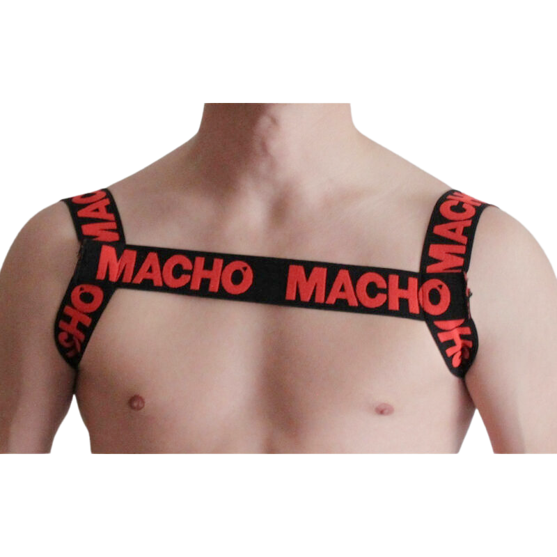 Macho - arnes rojo