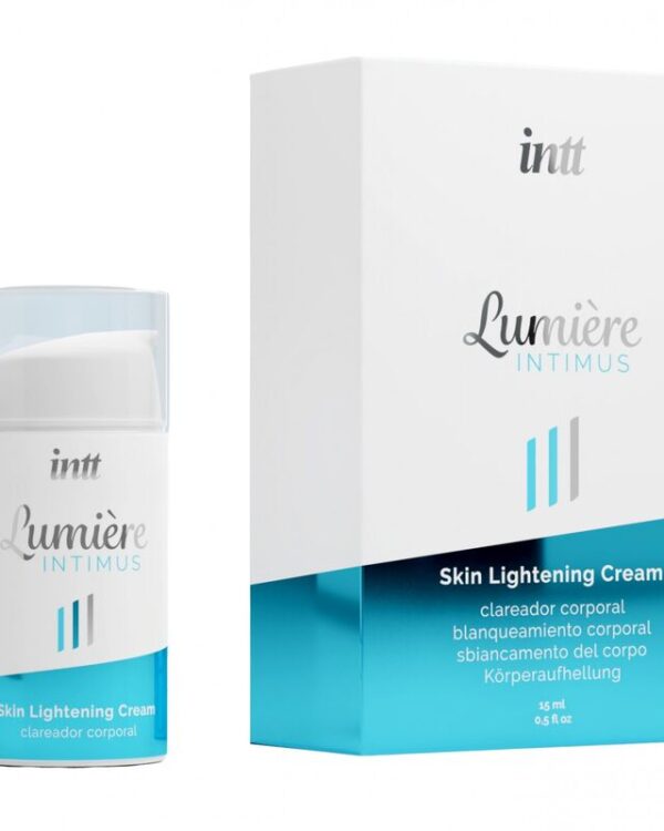 Intt - lumiÈre intimus crema clareador corporal hidratante