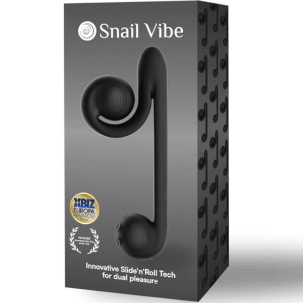 Snail vibe - vibrador multiaccion negro