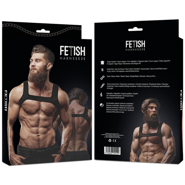 Fetish submissive attitude - arnÉs neopreno pecho hombre talla l