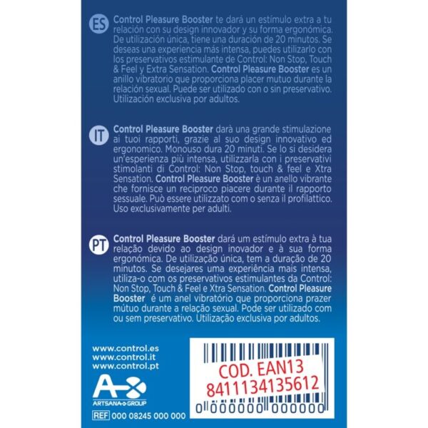 Control - anillo vibrador pleasure booster