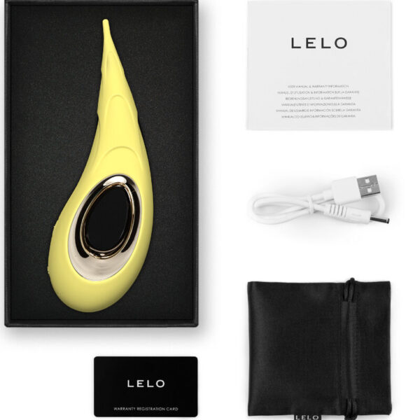 Lelo - dot cruise estimulador de clÍtoris amarillo