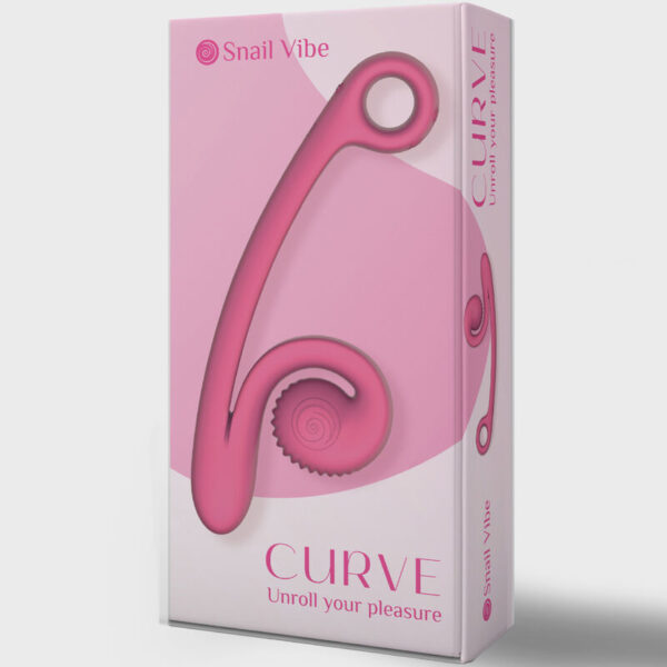 Snail vibe - curve vibrador rosa