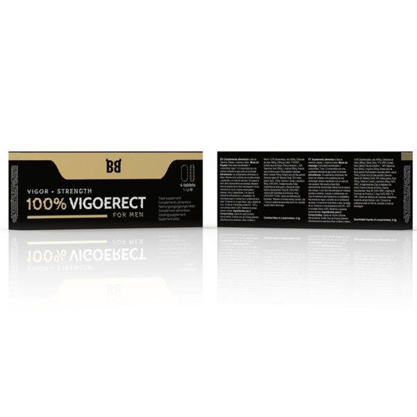 Black bull - 100% vigoerect potenciador para hombre 4 cÁpsulas