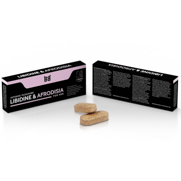 Black bull - libidine & afrodisia placer intenso para mujer 4 cÁpsulas