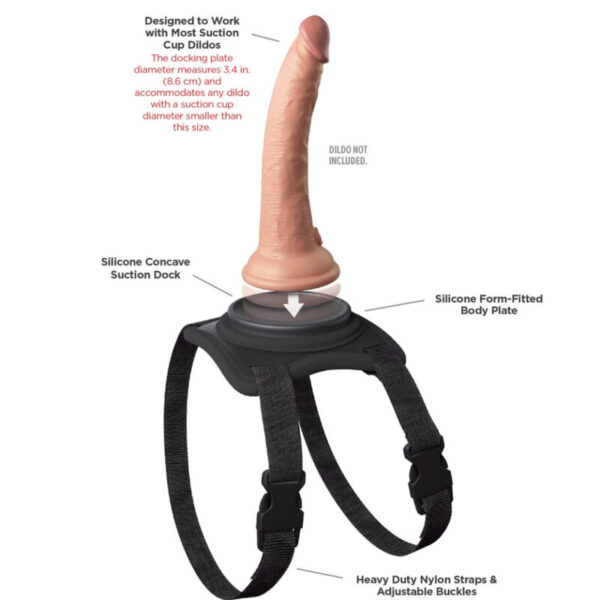 Pipedreams - body dock lap strap harness
