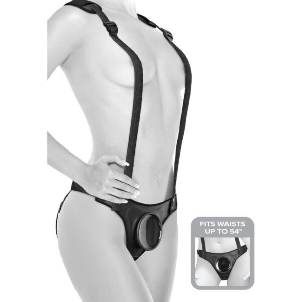 Pipedreams - body dock strap-on suspenders