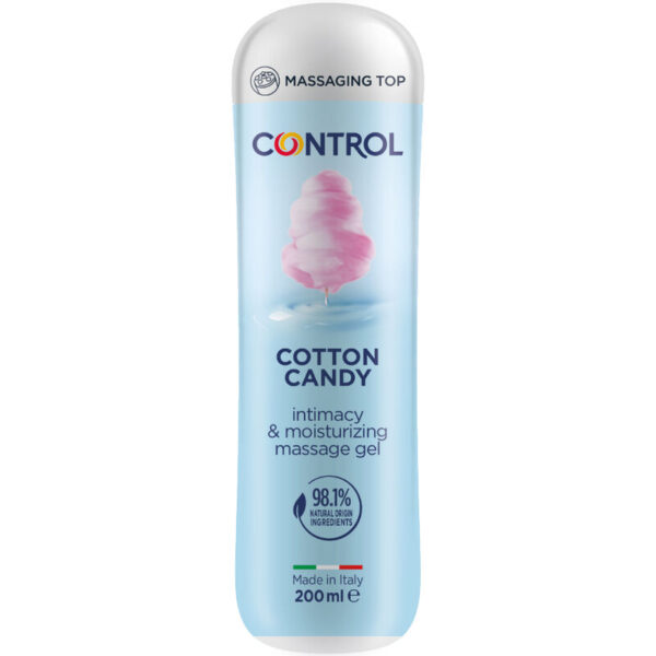 Control - masaje gel 3 en 1 algodÓn de azÚcar 200 ml
