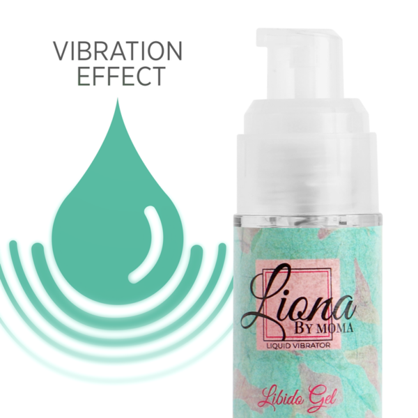 Liona by moma - vibrador liquido libido gel 15 ml