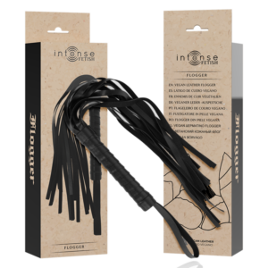 Intense - fetish lÁtigo de cuero vegano