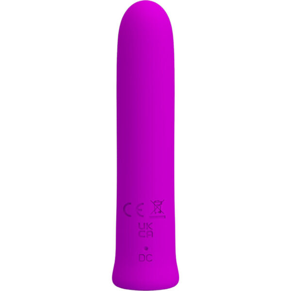 Pretty love - curtis mini vibrador super power 12 vibraciones silicona violeta