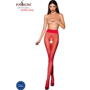 Passion - tiopen 001 medias rojo 1/2 20 den