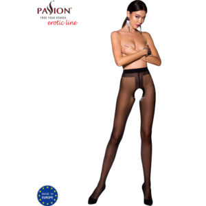 Passion - tiopen 007 medias negro 1/2 20 den