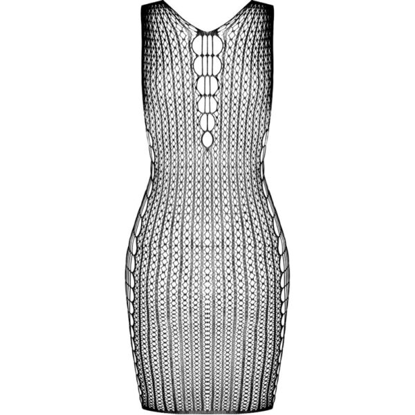 Passion - bs097 bodystocking negro talla unica