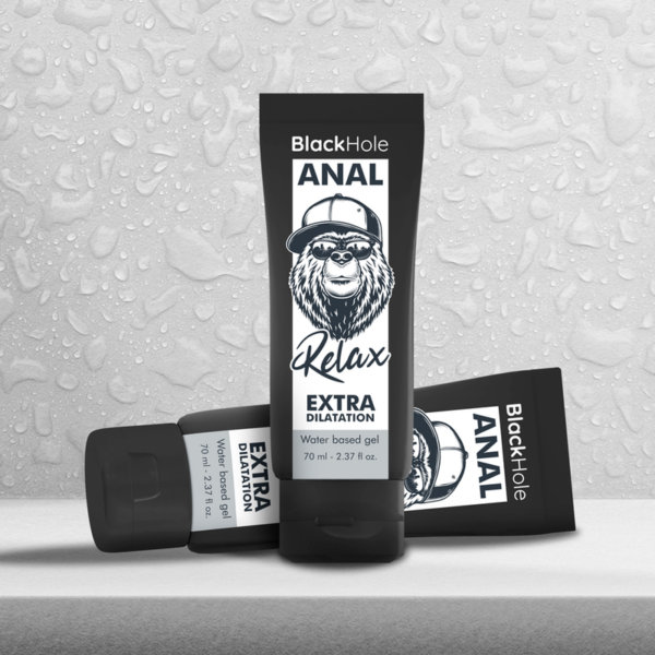 Black hole - gel base agua dilatacion anal 70 ml