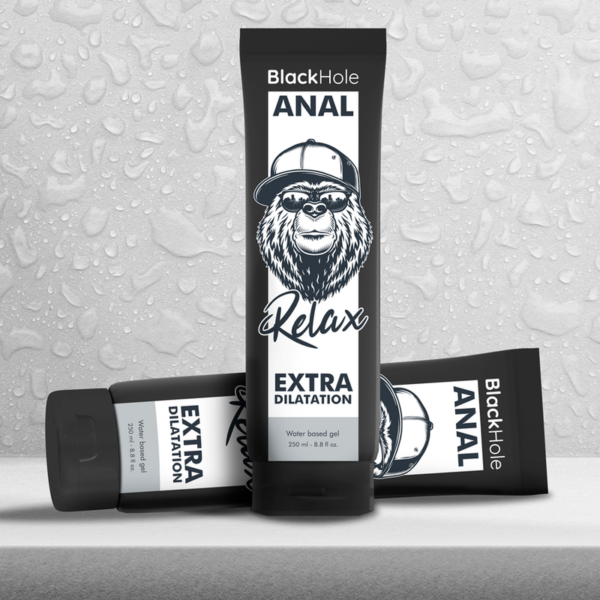 Black hole - gel base agua dilatacion anal 250 ml