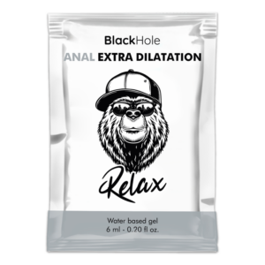 Black hole - gel base agua dilatacion anal 6 ml monodosis