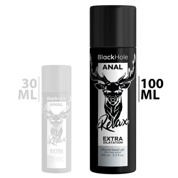 Black hole - base silicona concentrada dilatacion anal 100 ml