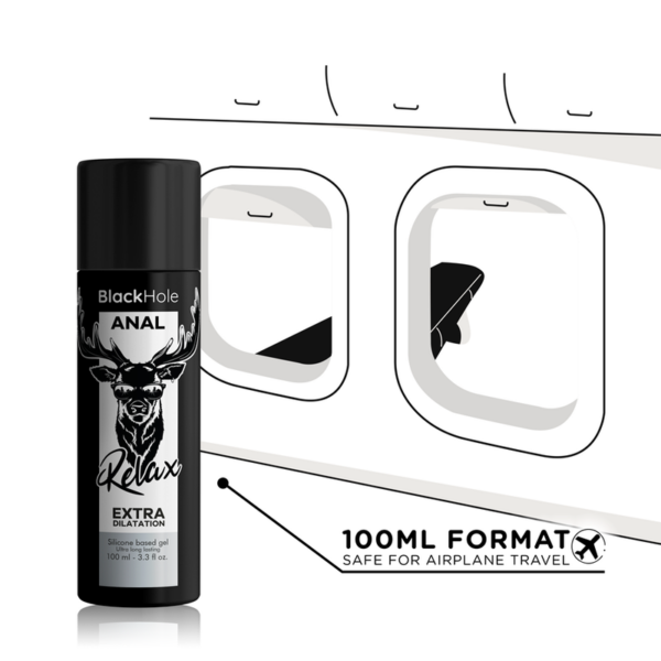 Black hole - base silicona concentrada dilatacion anal 100 ml