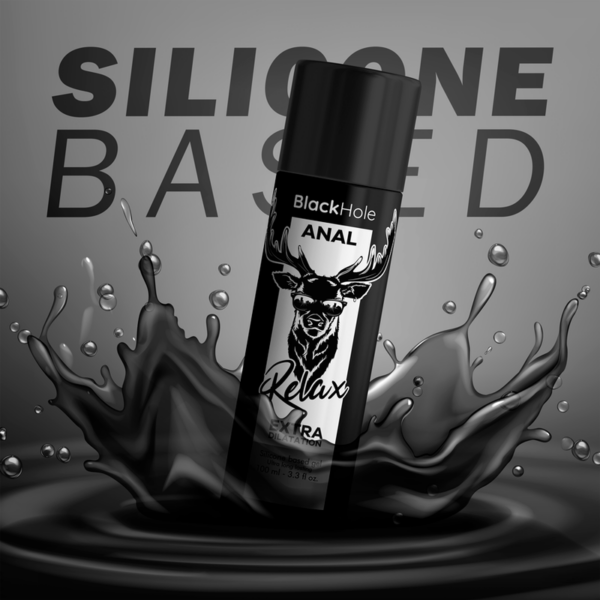 Black hole - base silicona concentrada dilatacion anal 100 ml