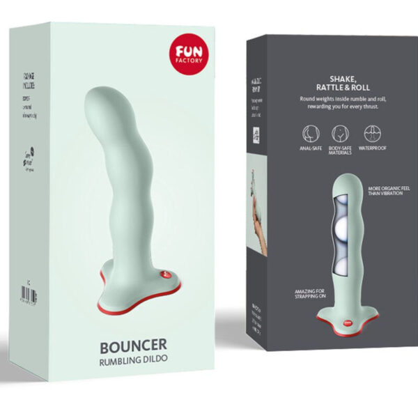 Fun factory - bouncer dildo verde salvia
