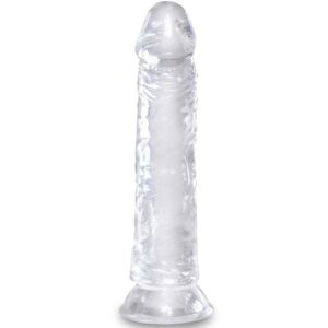 King cock - clear pene realistico 19.7 cm transparente