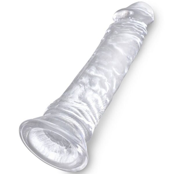 King cock - clear pene realistico 19.7 cm transparente