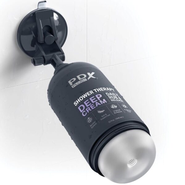 Pdx plus - masturbador stroker diseÑo discreto de bote champu deep cream