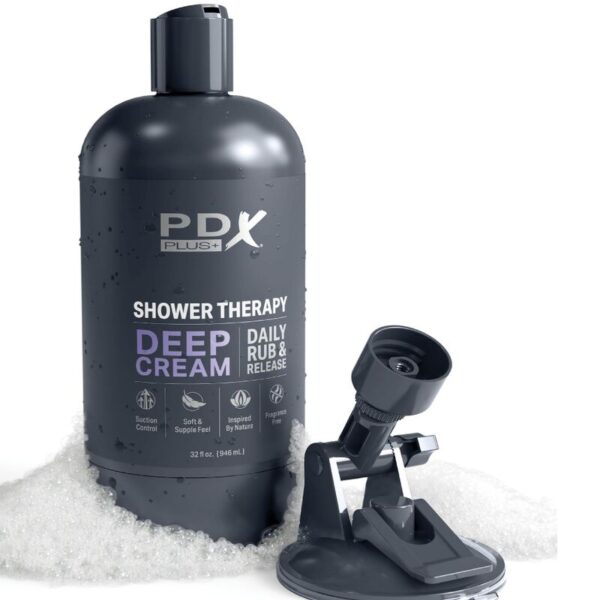 Pdx plus - masturbador stroker diseÑo discreto de bote champu deep cream