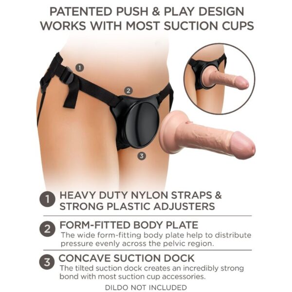 King cock - elite arnes ajustable para principiantes