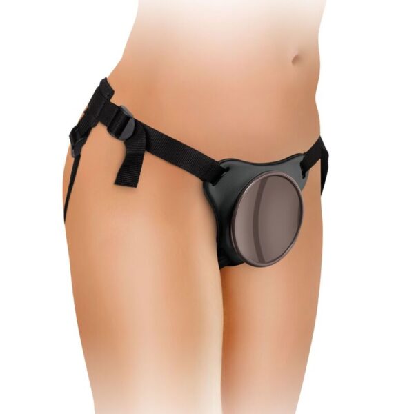 King cock - elite arnes ajustable confortable con dildo 17.8 cm
