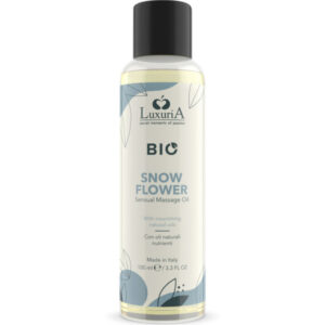 Intimateline luxuria - bio aceite masaje snow flower 100 ml
