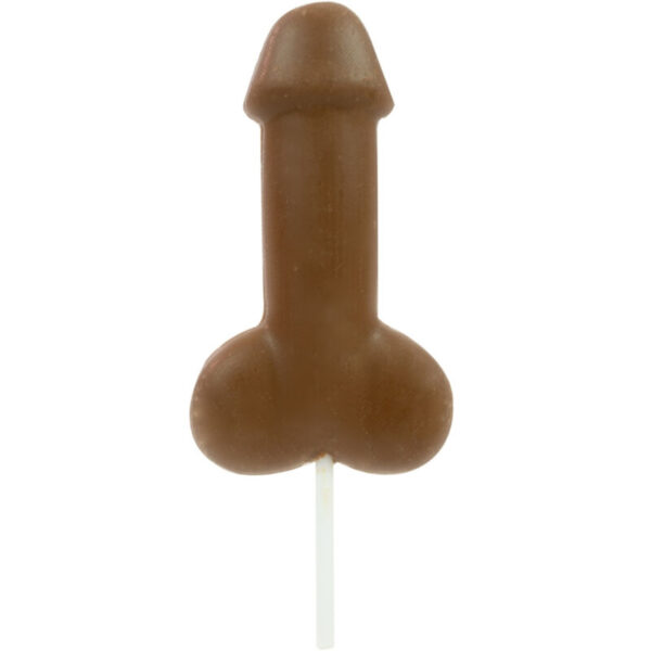 Spencer & fleetwood - piruleta pene chocolate con leche