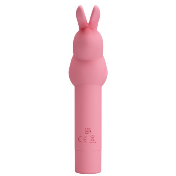 Pretty love - vibrador de silicona conejo rosa gerardo