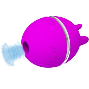 Pretty love - vibrador de silicona redondo gemini ball morado