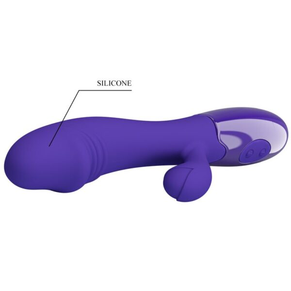 Pretty love - snappy youth vibrador & estimulador puntog violeta