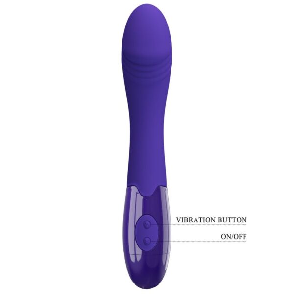 Pretty love - elemental youth dildo vibrador violeta
