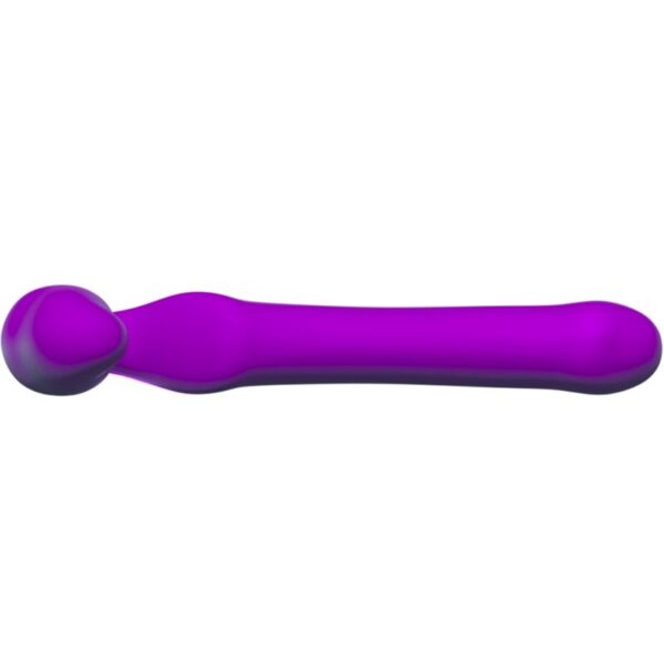 Adrien lastic - queens strap-on flexible violeta talla m