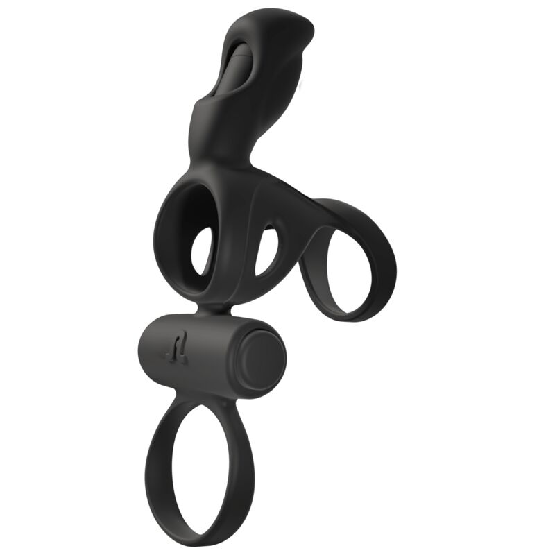 Adrien lastic - spartacus anillo & funda de pene con vibrador