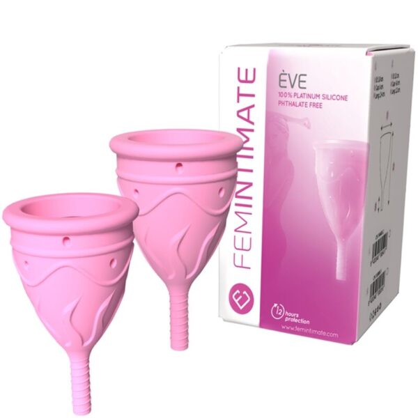 Femintimate - eve copa menstrual silicona - talla s
