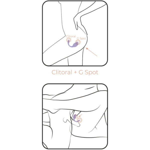 Adrien lastic - smart dream 3.0 estimulador clitoris & g-spot control remoto violeta - app gratuita