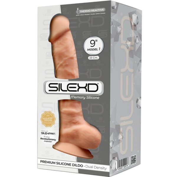 Silexd - modelo 1 pene realistico silicona premium silexpan 23 cm