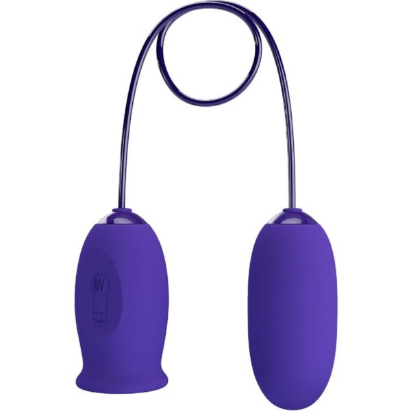 Pretty love - daisy youth estimulador vibrador recargable violeta
